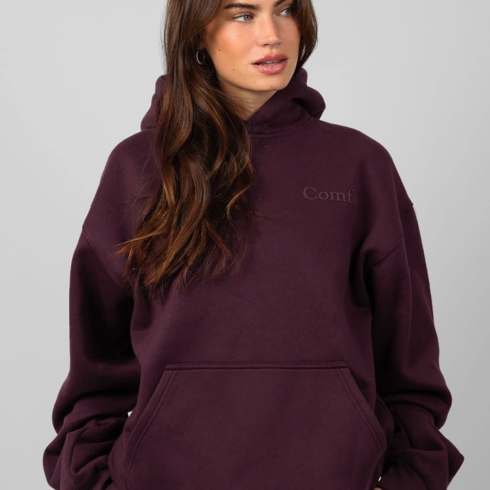 NWT Comfrt Maroon Sweat Set Medium